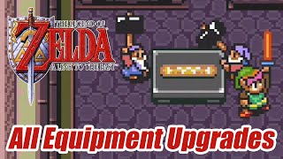 The Legend of Zelda: A Link to the Past  All Weapon and Equipment Upgrades