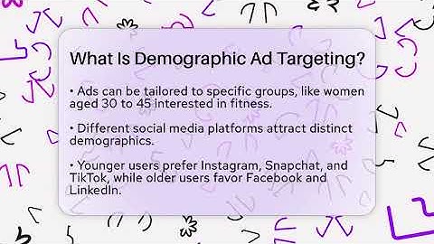 What Is Demographic Ad Targeting? - Everyday-Networking