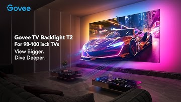 Govee T2 for 100” TVs - Truly view bigger & more immersive
