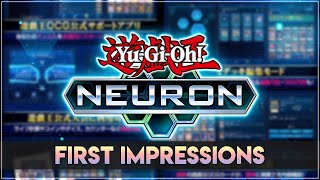 Yu-Gi-Oh! Neuron First Look! New OFFICIAL Yu-Gi-Oh! Mobile App! (iOS/Android) screenshot 3