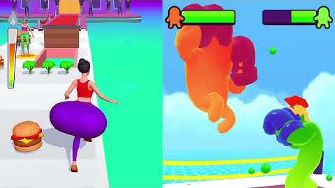Twerk Race vs Join Blob Clash 💃🧍 Funny Gameplay Battle | Android iOS Games #Shorts