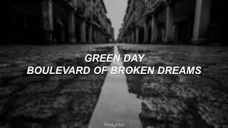 Green Day - Boulevard of Broken Dreams / Sub Español