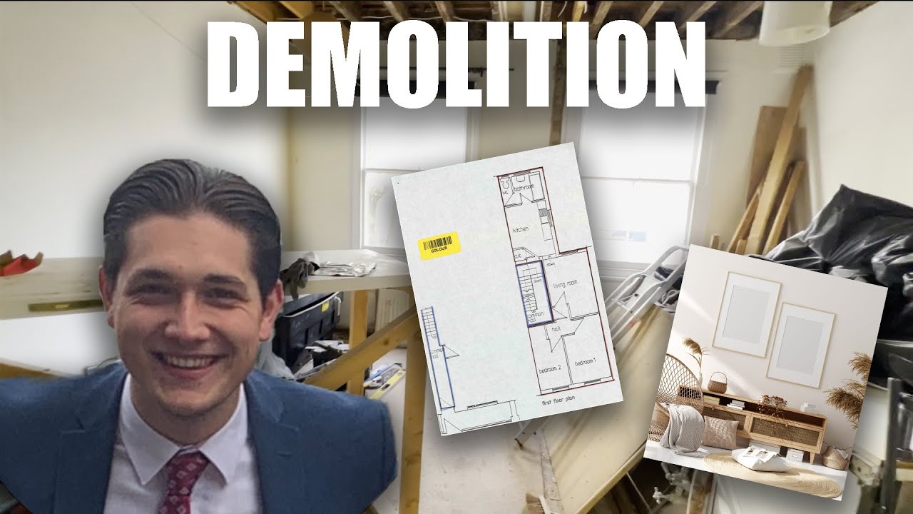 Developing my First Property in London at 19 (ep4 - demolition)