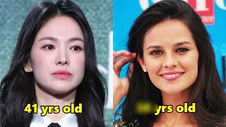 Song Hye Kyo VS Katy Louise Saunders Beauty (Song Joong Ki New GF)