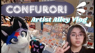 MI FIRST FURRY CONVENTION! 🐾| Confuror 2023 | Artist Alley Vlog 03✨