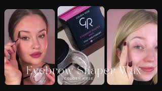 Eyebrow Shaper Wax van Golden Rose | Perfecte Wenkbrauwen in Minuten