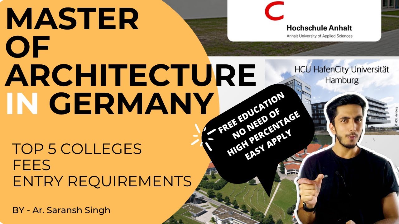 masters in architecture in germany fees – CollegeLearners.com