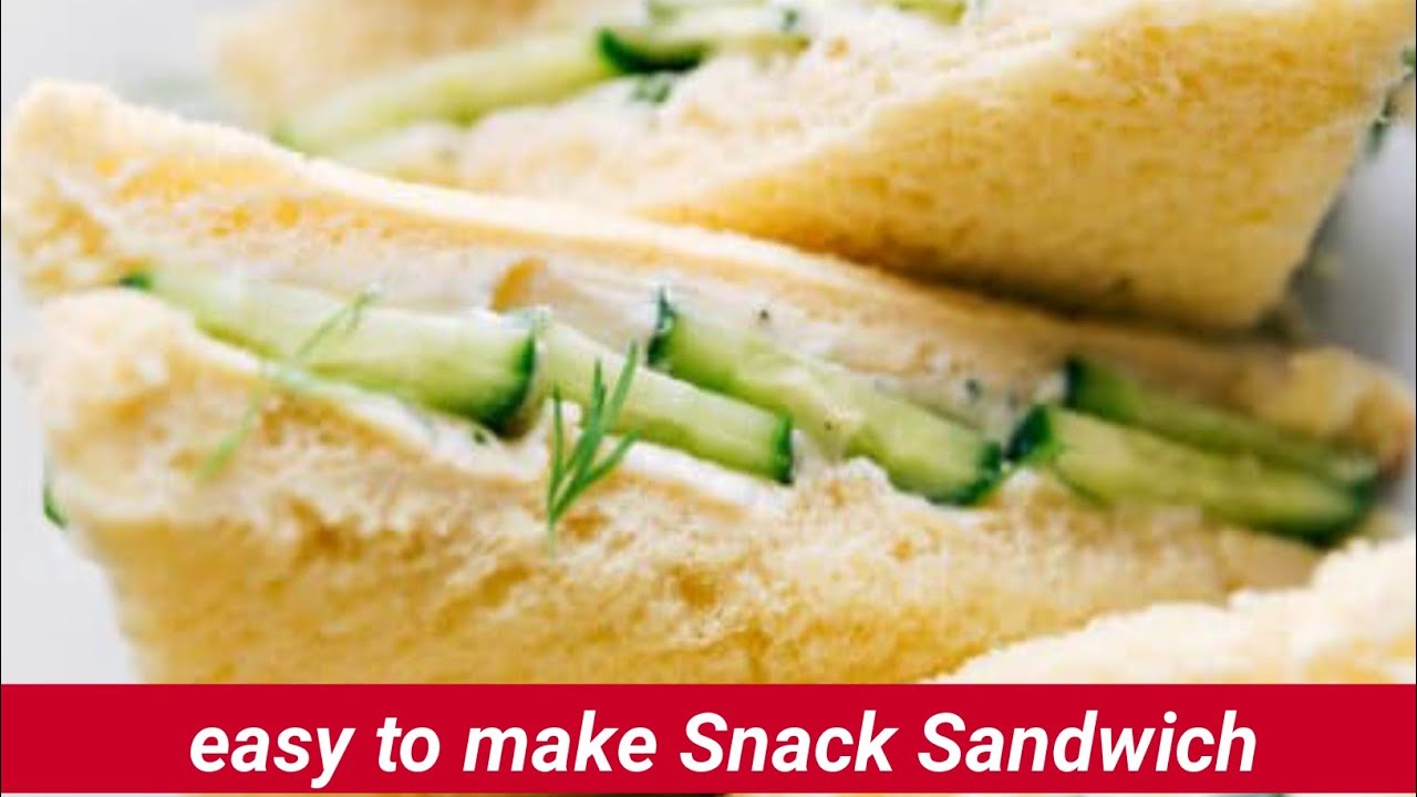 How To Make Creamy Egg And Cucumber Sandwichs Lunchbox Recipe By