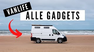 MUST HAVES 👆 ALLE Gadgets, die wir im Van haben!