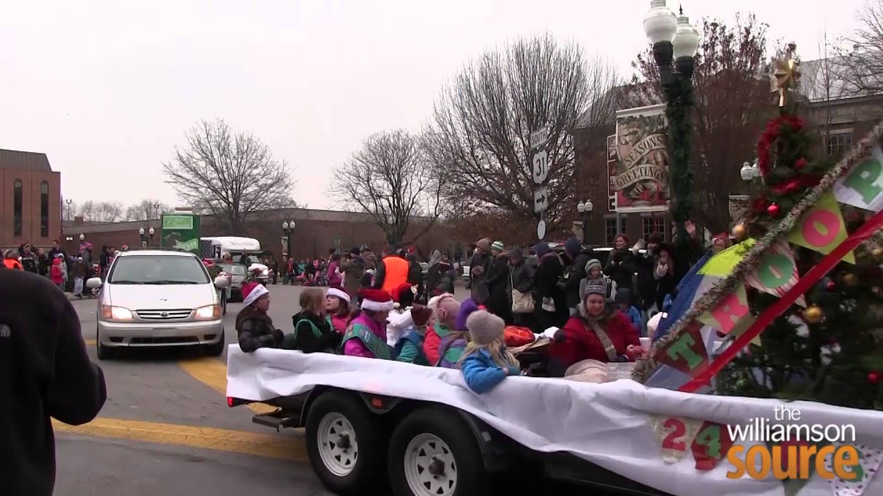 Downtown Franklin Christmas Parade 2013