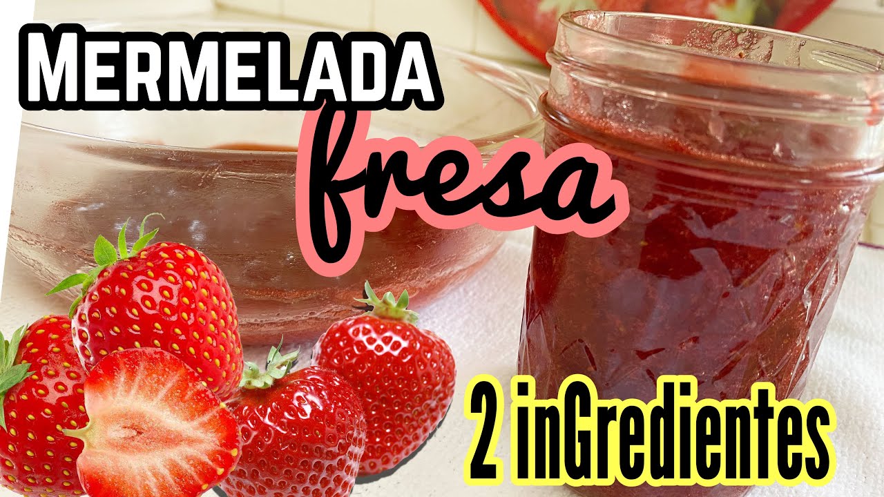 Cómo hacer mermelada de fresa casera I sin conservantes Receta de Las  Delicias de Elena- Cookpad