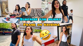 Krishna ka Exam Result Prank \& Shopping for Mothers Day Surprise New Dress | Bindass Kavya Vlogs