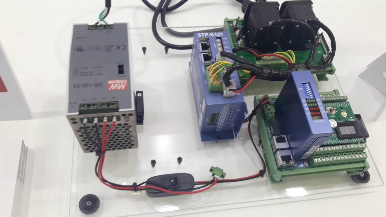 EtherCAT Motion Start KIT Demo - YouTube