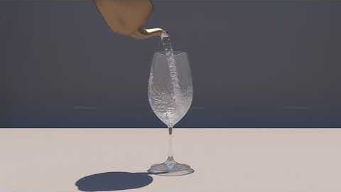 Wine Bottle Simulation in 3DS Max