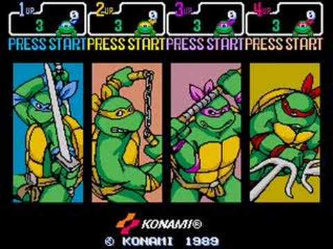 Teenage Mutant Ninja Turtles TMNT Theme u0026 Insert Coin Music