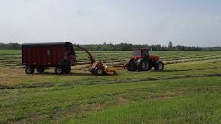 Chopping action with the Allis Chalmers 7095