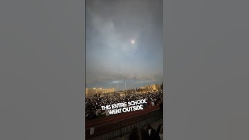 This solar eclipse video is unreal 😱