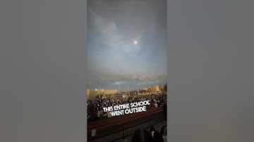 This solar eclipse video is unreal 😱