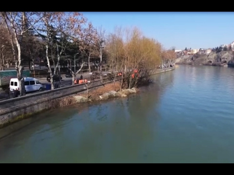 21.02.17. მტკვრის გაწმენდითი სამუშაოები დაიწყო