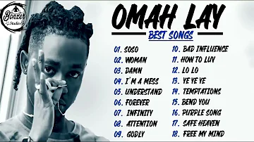 Omah Lay Greatest Hits Full Album 2022  Omah Lay  Music Songs Collection 2022