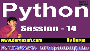 Python Programming Online Training by Durga Sir On 26-09-2018 @ 6PM