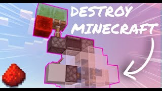 So I Broke Minecraft... ULTIMATE LAG MACHINE V2 (Hilarious)