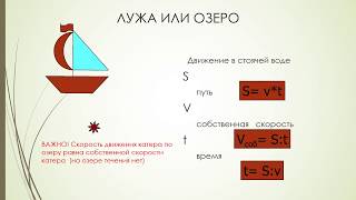 Сложные задачи на движение по воде