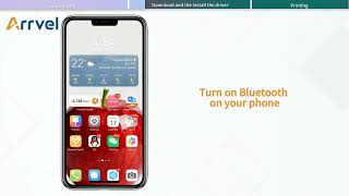 How do I connect the A812B printer to the 'Flashlabel Pro' App