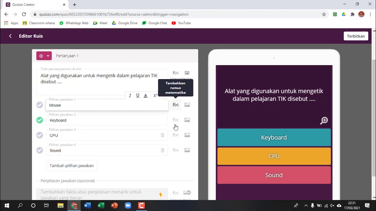 Quizizz tutorial 