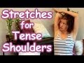 Stretches for Tense Shoulders & Back Pain Relief, Beginners How to Routine, Safe Stretching Yoga