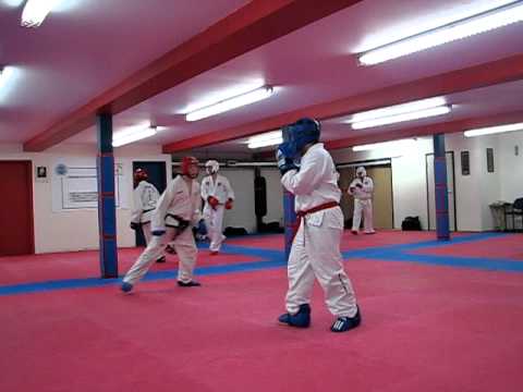 Samuel Fortin and Antoine Pichette, training fight...