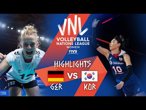 GER vs. KOR - Highlights Week 3 | Women's VNL 2021