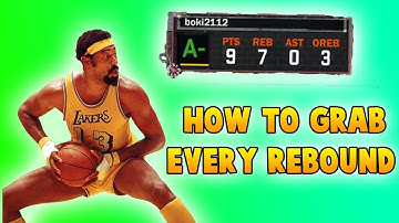 HOW TO GRAB EVERY REBOUND | SNAGGING TUTORIAL - NBA 2K17