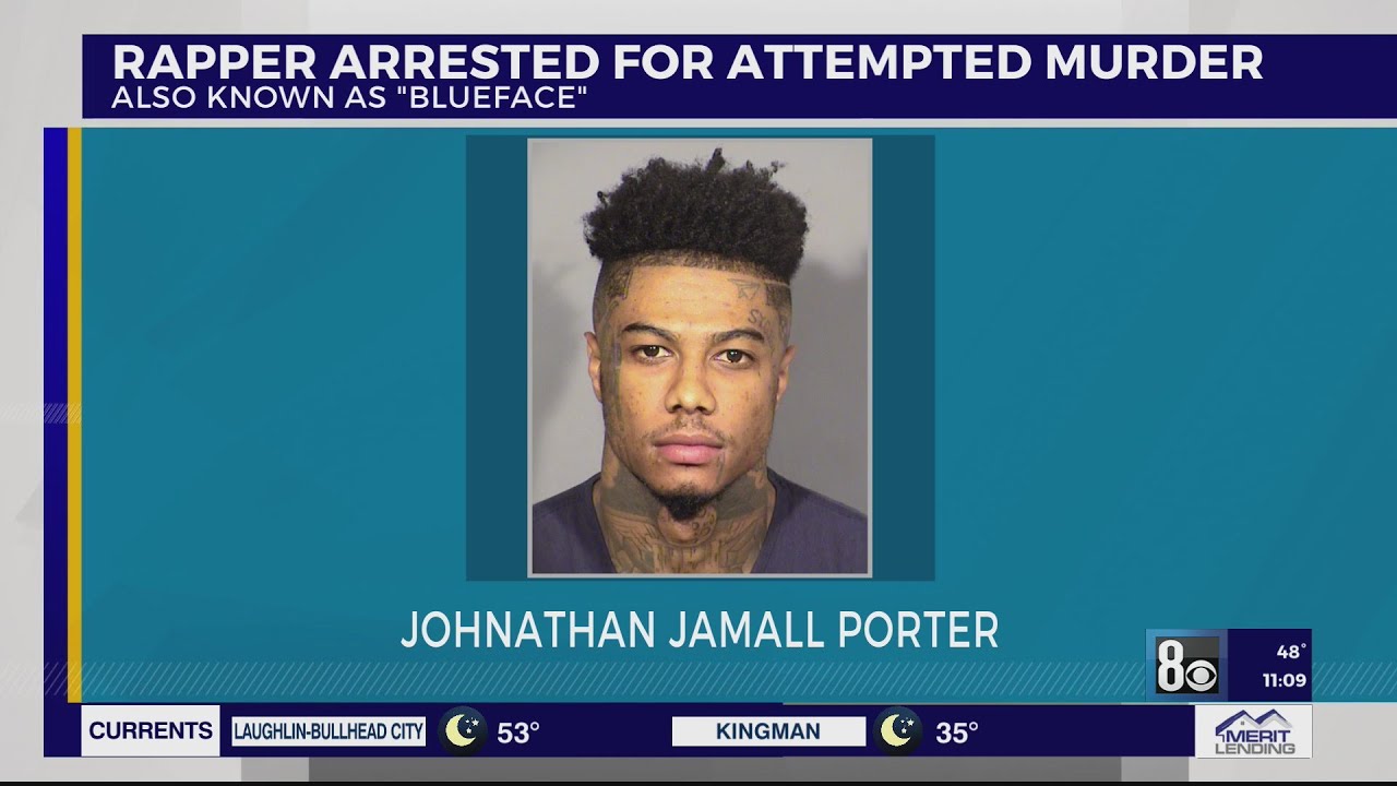 Rapper Blueface Arrested For Attempted Murder [VIDEO]