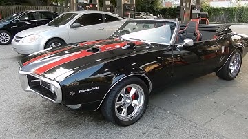 Pontiac 400 Firebird First Generation Restomod Upgraded 360 Degrees Walk Around the Car