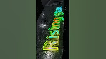 Goodbye, traditional LED sign #sign #signage #design #signagedesign #ledlight #signature #lightbox