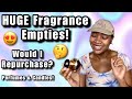 HUGE Fragrance Empties! Perfumes &amp; Candles I&#39;ve Used Up! Would I Repurchase?