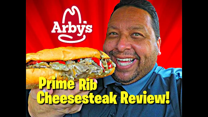 Arby's® Classic Prime Rib Cheesesteak REVIEW!