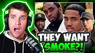 SHOTS FIRED AT EMINEM \& 50 CENT?! | Rapper Reacts to Diddy's Son - Pick a Side (50 Cent Diss)