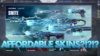 ARE THE SMITE SKINS THE FIRST AFFORDABLE SKIN PACK?-VALORANT