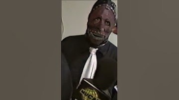 What did Nardwuar do to make Slipknot run away? #slipknot #nardwuar #shorts