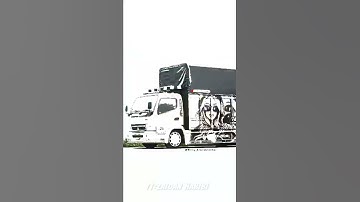 Truk fuso oleng super keren jedag jedug🤩 #shorts