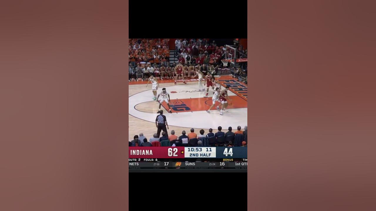 Indiana vs Illinois Basketball Game Highlights 1 19 2023 shorts YouTube