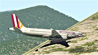 A320 How The Accident Happened, Germanwings Flight 9525, France Alps - [Crash Animation]