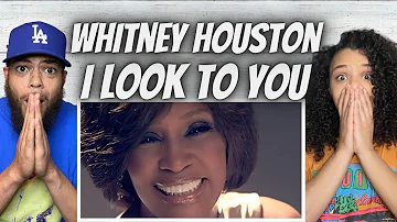 BROUGHT US TO TEARS| Whitney Houston - I Look To You FIRST TIME HEARING REACTION