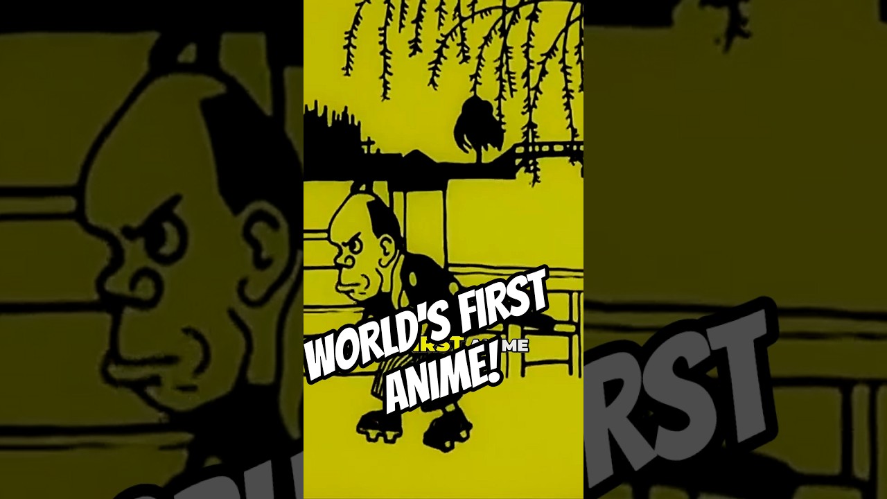 The First Anime Ever Created | World's  First Anime!