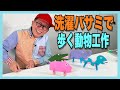 ［わくわくさんの工作教室］洗濯バサミでつくる工作だよ！