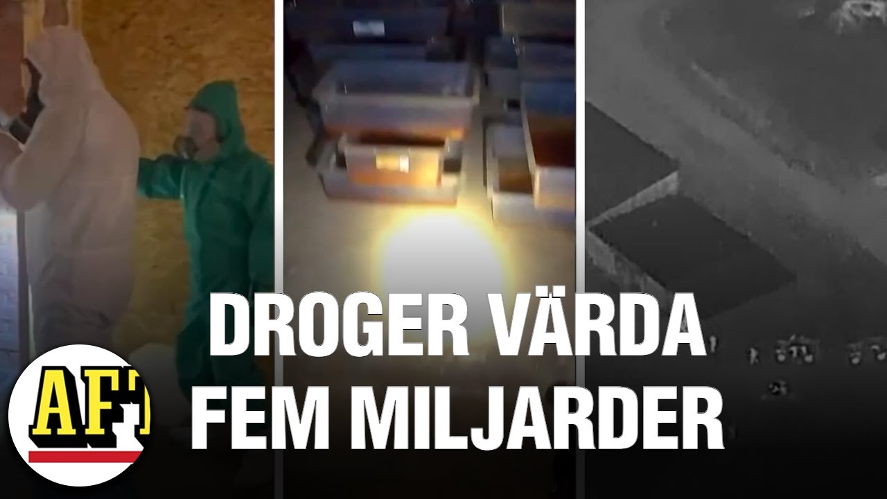 Narkotikabeslag i Lettland, knark på väg till Sverige