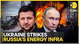 Russia-Ukraine War: Russian Refineries, Crimea Oil Depot Hit | WION News