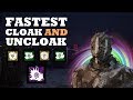 Testing Wraith Addons to Find the Fastest Cloak and Uncloak